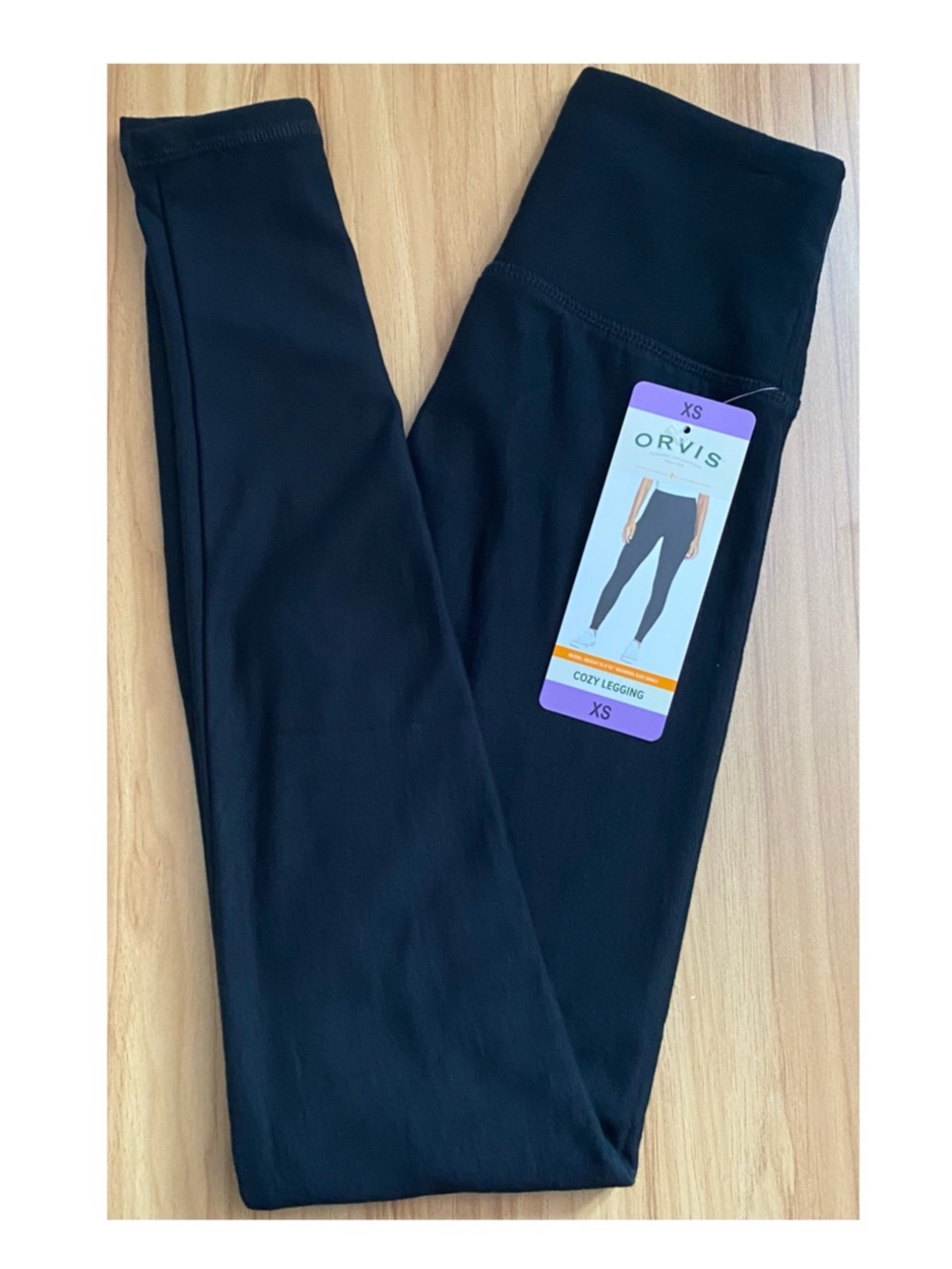 NWT Orvis Black Cozy Leggings - Women's XS